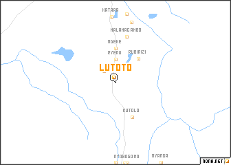 map of Lutoto