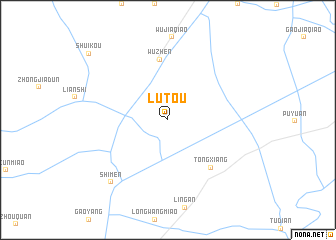 map of Lutou