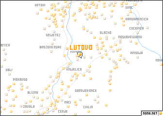 map of Lutovo