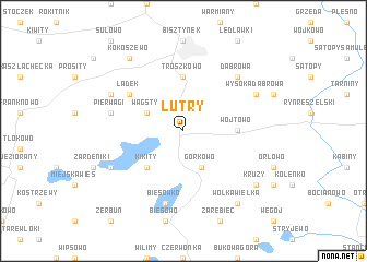 map of Lutry