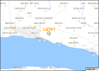 map of Lutry
