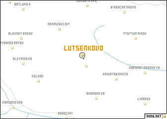 map of Lutsenkovo