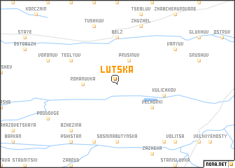 map of Lutska