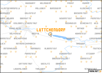 map of Lüttchendorf