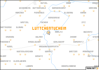 map of Lüttchen-Tucheim