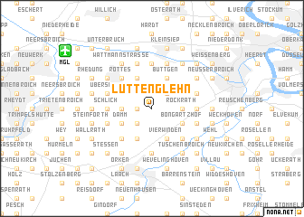 map of Lüttenglehn