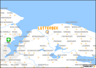 map of Lutterbek