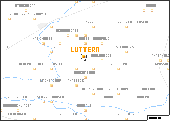 map of Luttern