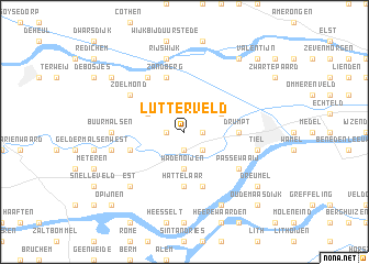 map of Lutterveld