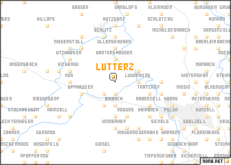 map of Lütterz