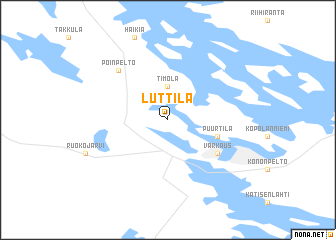 map of Luttila