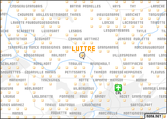 map of Luttre