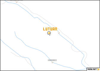 map of Lutuan