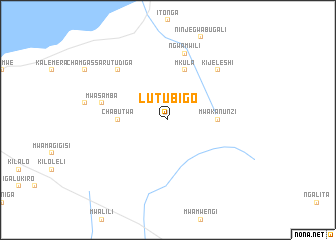 map of Lutubigo