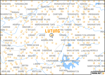 map of Lu-tung