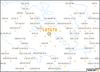 map of Lututu