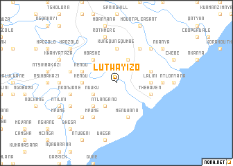 map of Lutwayizo