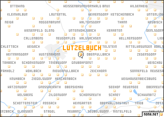 map of Lützelbuch