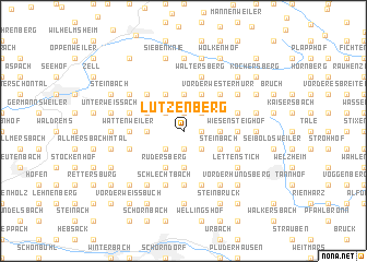 map of Lutzenberg