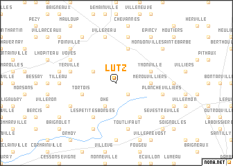 map of Lutz