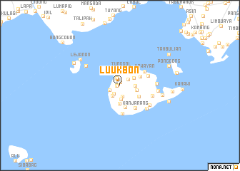 map of Luukbon