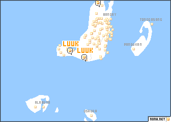 map of Luuk