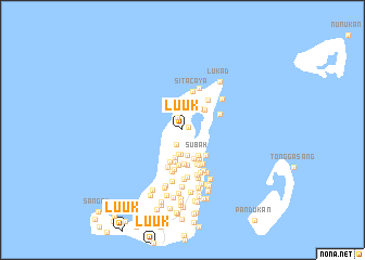 map of Luuk