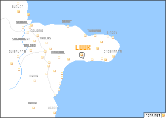 map of Luuk