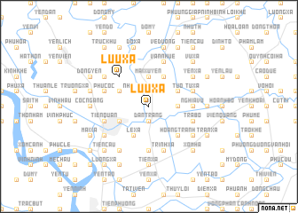map of Lưu Xá