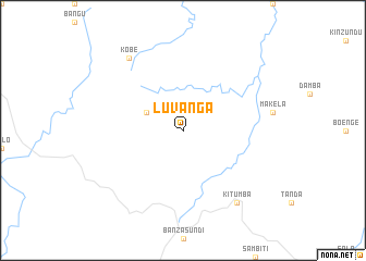 map of Luvanga