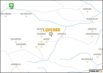 map of Luvemba