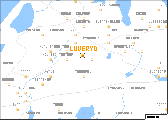 map of Luveryd