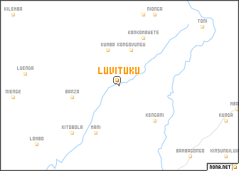 map of Luvituku