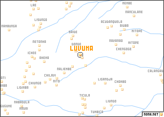 map of Luvuma