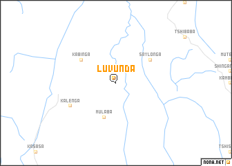 map of Luvunda