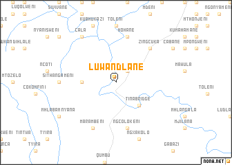 map of Luwandlane