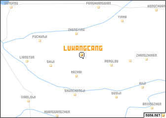 map of Luwangcang