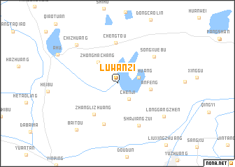 map of Luwanzi