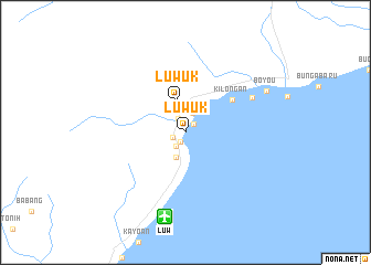 map of Luwuk