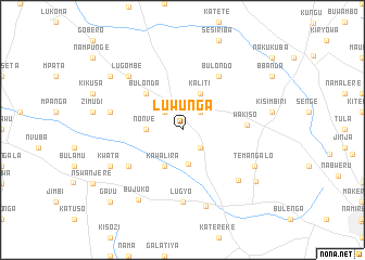 map of Luwunga