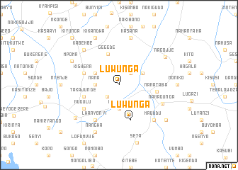 map of Luwunga