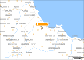 map of Luwung