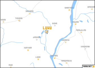 map of Luwu