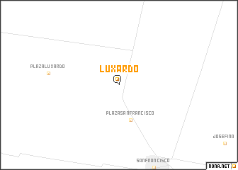 map of Luxardo