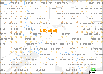 map of Luxensart