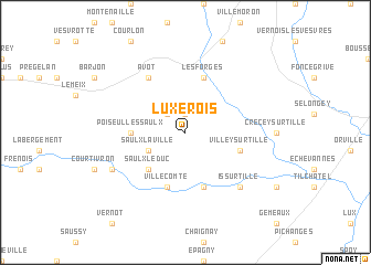 map of Luxerois