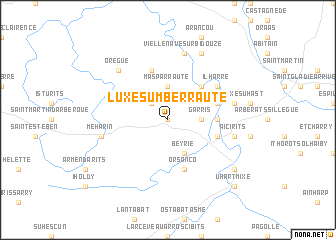 map of Luxe-Sumberraute