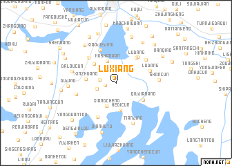 map of Luxiang