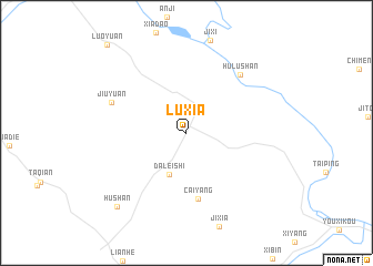 map of Luxia