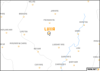 map of Luxia